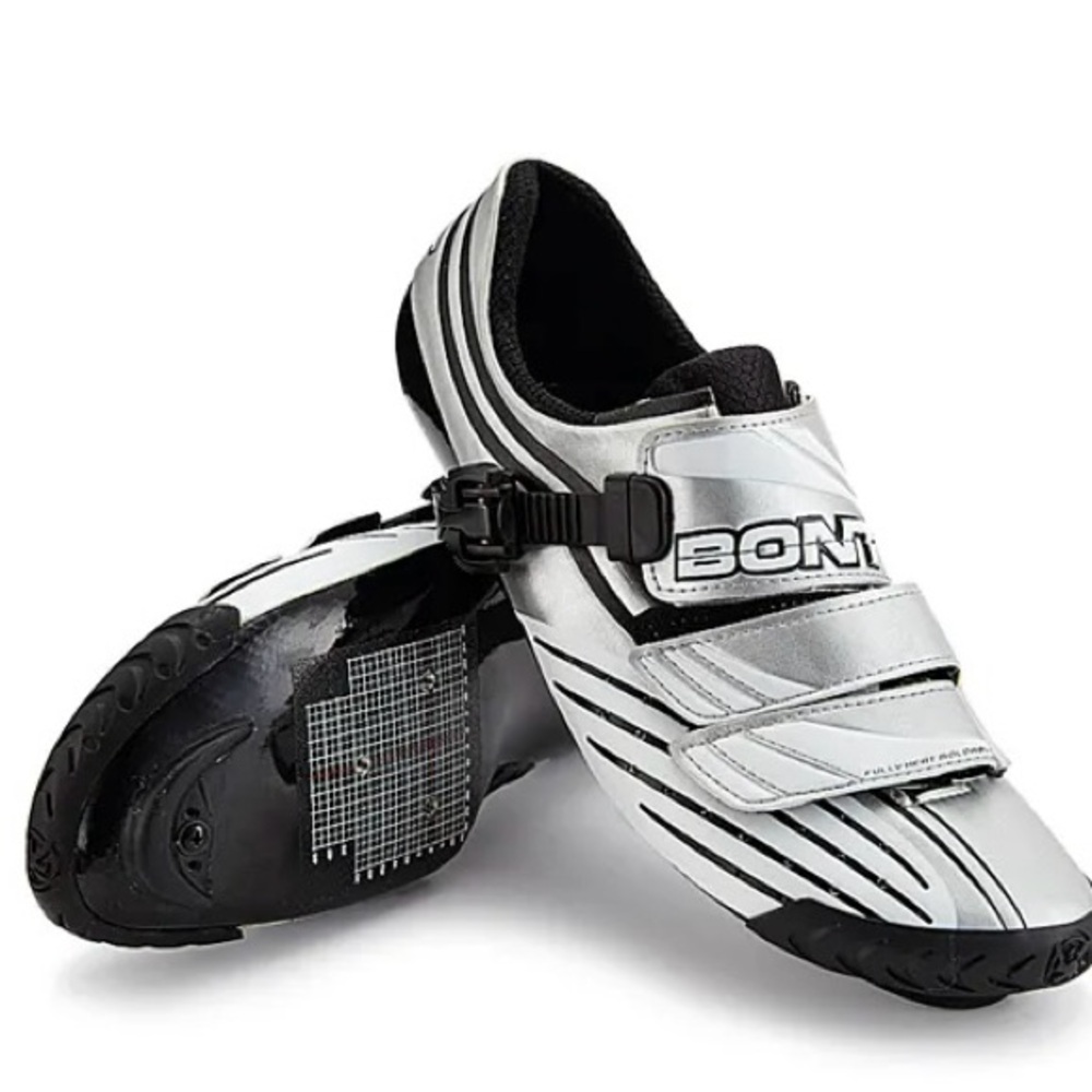Bont A-three 42.5 (8.5) Silver / White cycling shoe